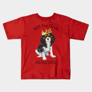 King Charles Coronation Kids T-Shirt